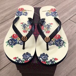 Tory Burch Tea Rose Flip Flop